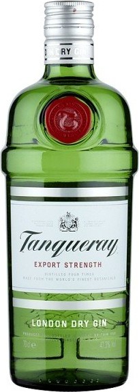Gin Tanqueray 43,1% 43,1% 1l (holá láhev)