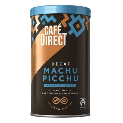 Cafédirect Machu Picchu instantní káva Arabica bez kofeinu 100 g