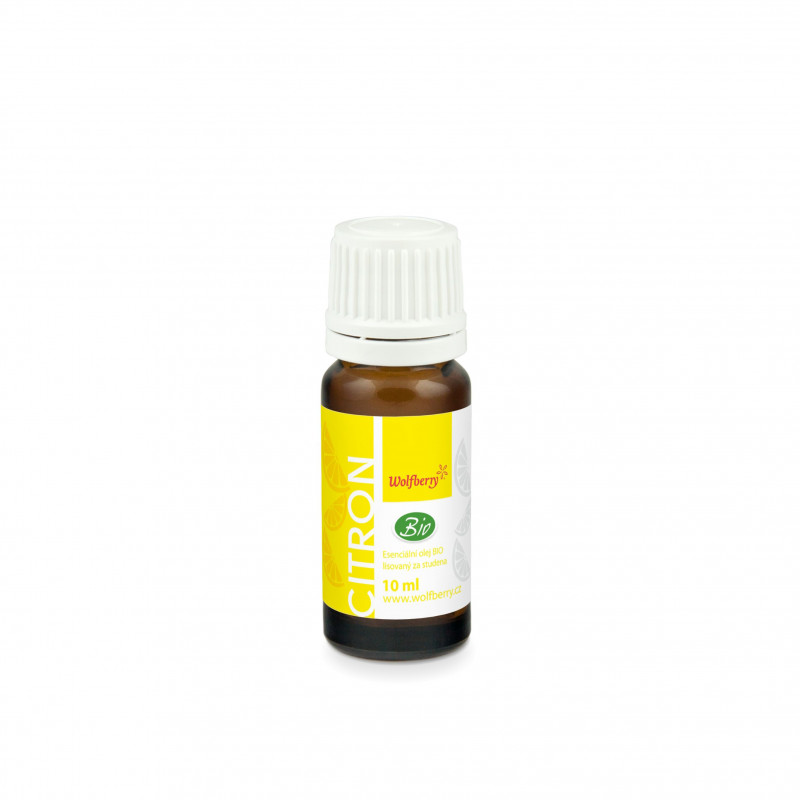 Esenciální olej citron bio 10 ml wolfberry