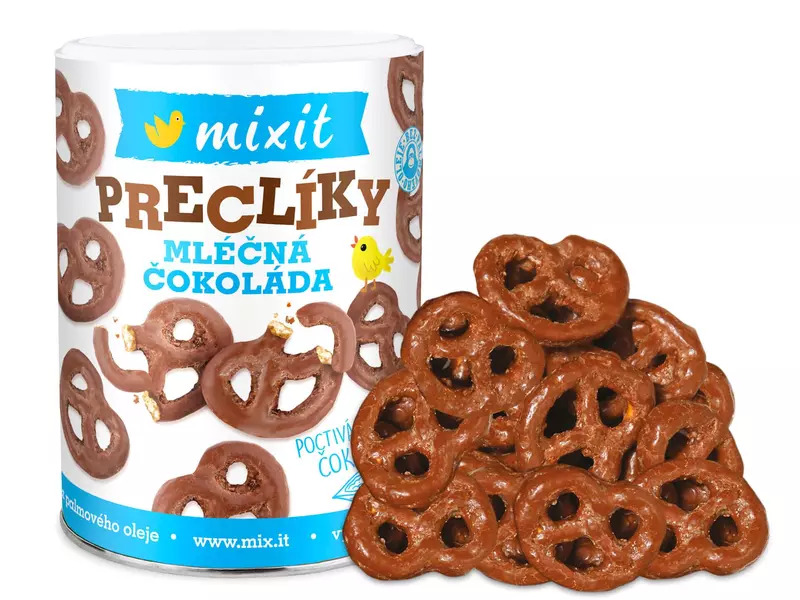 Mixit preclíky Mléčná čokoláda 250 g