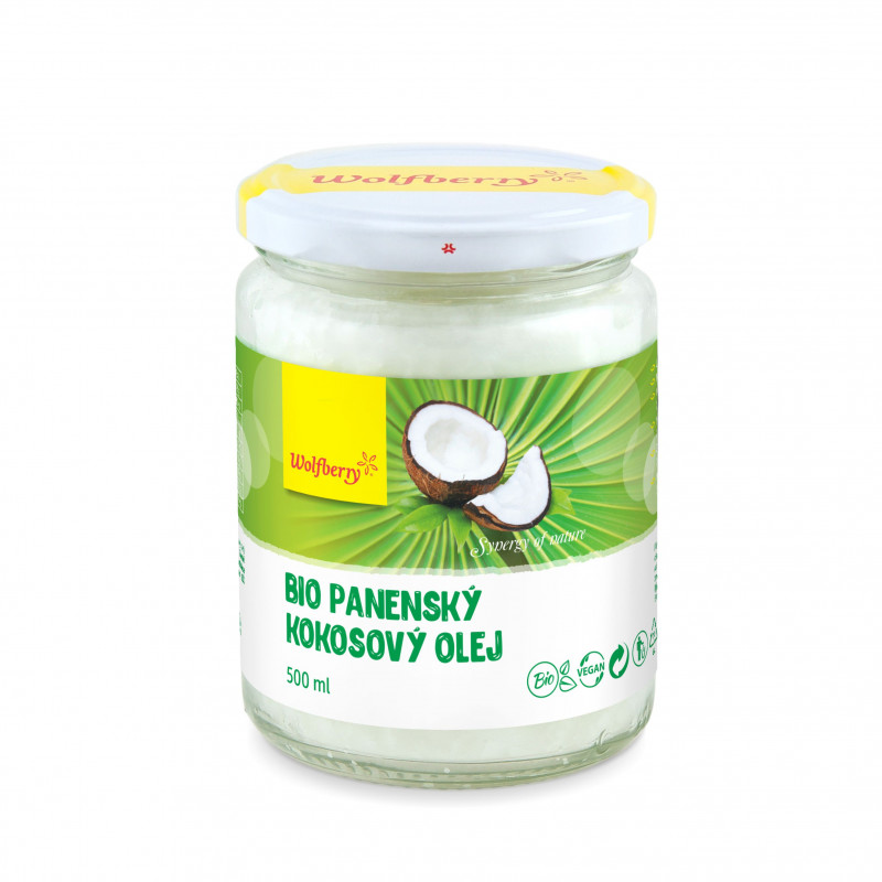 BIO Panenský kokosový olej 500ml Wolfberry