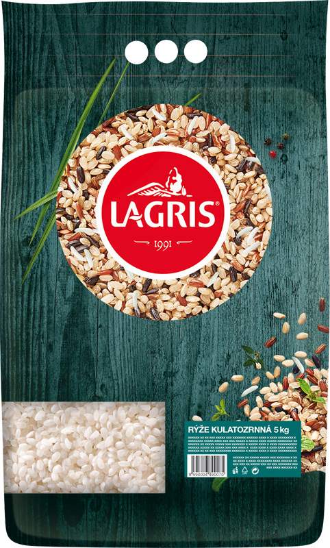 Rýže kulatozrnná 5kg LAGRIS