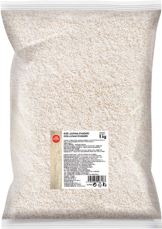 Rýže loupaná standard 5kg LAGRIS