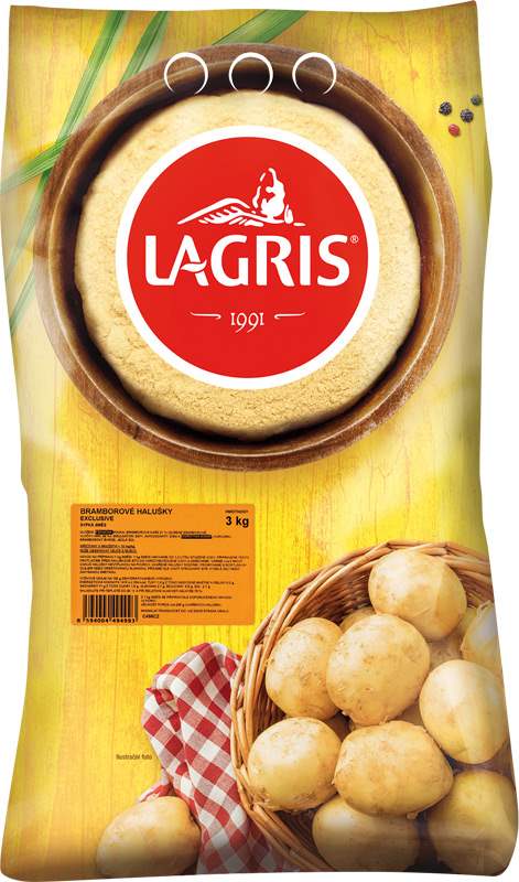 Halušky bramborové 3kg LAGRIS