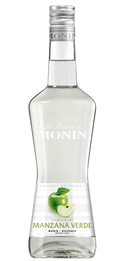 Monin liqueur Manzana Verde 20% 0,7 l (holá láhev)