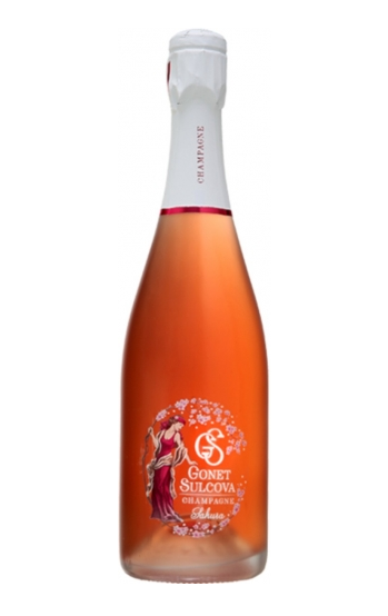 Champagne Gonet Sulcova - Sakura Rose Extra Brut 12% 0,75l
