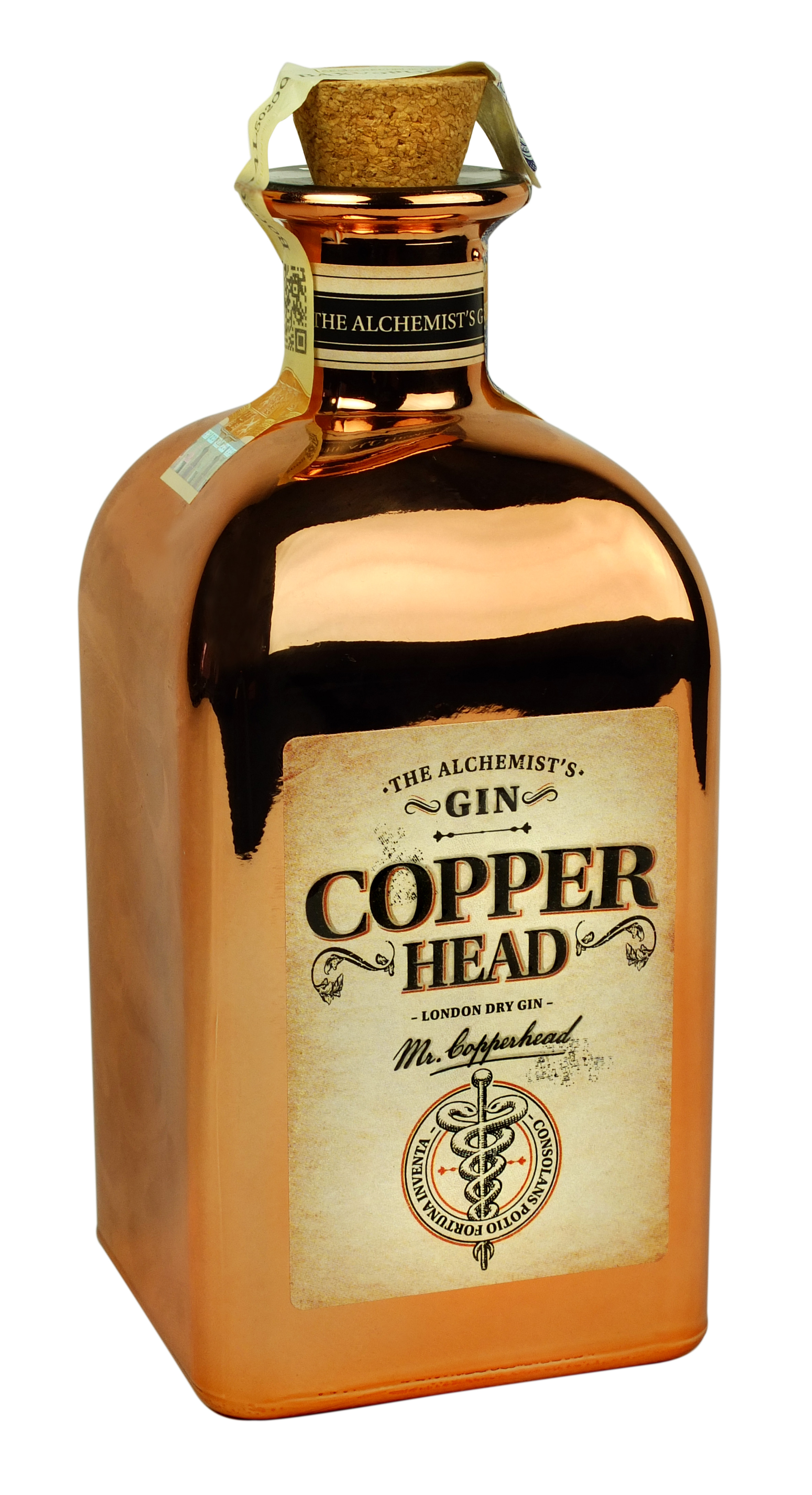 Copperhead London Dry l 40% 0,5 l (holá láhev)