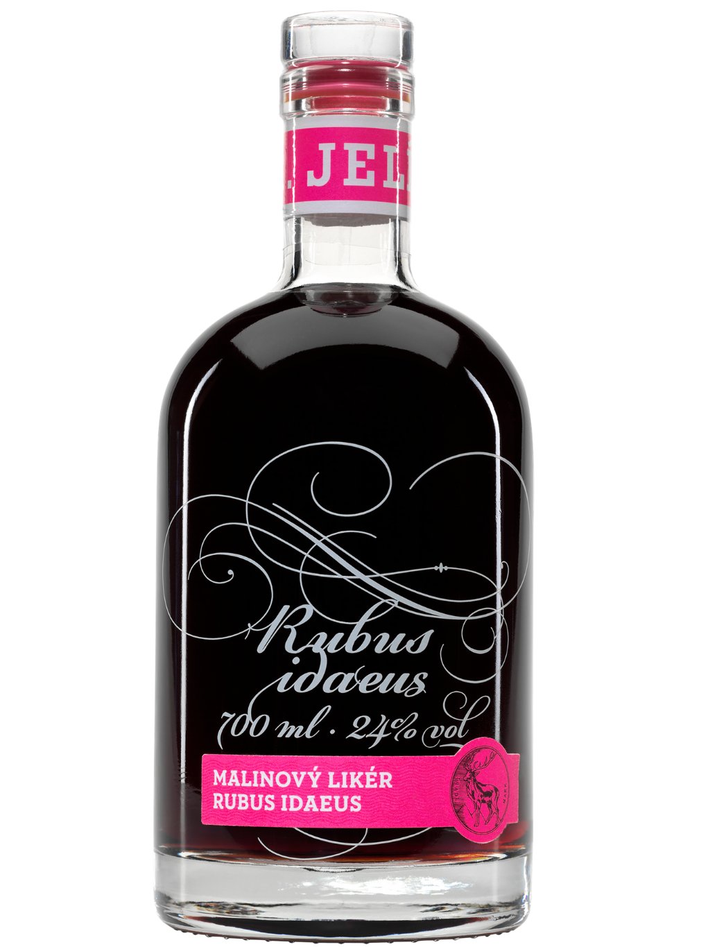 Rudolf Jelínek Rubus Idaeus Malina - Malinový likér 24% 0,7 l