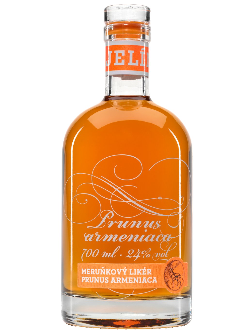 Meruňkový Likér Prunus Armeniaca 24% 0,7l (holá láhev)