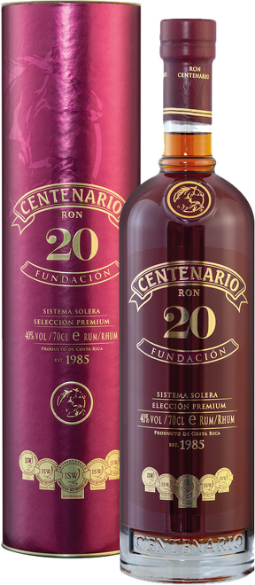 CENTENARIO 20Y 40% 0,7l (tuba)