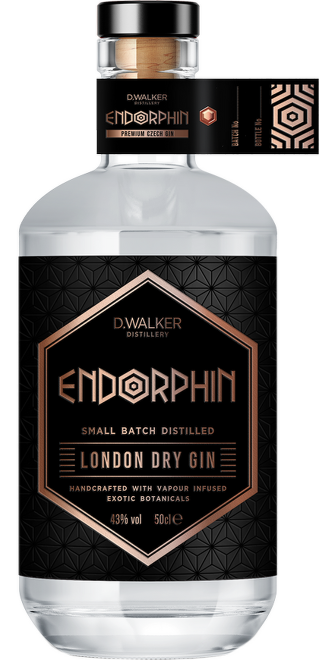 Gin Endorphin London Dry 43% 0,5l