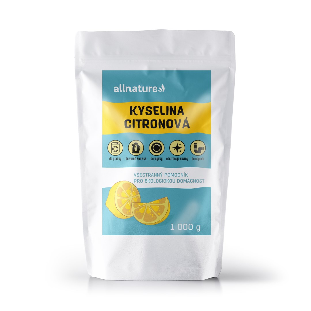 Allnature Kyselina citronová 1000 g