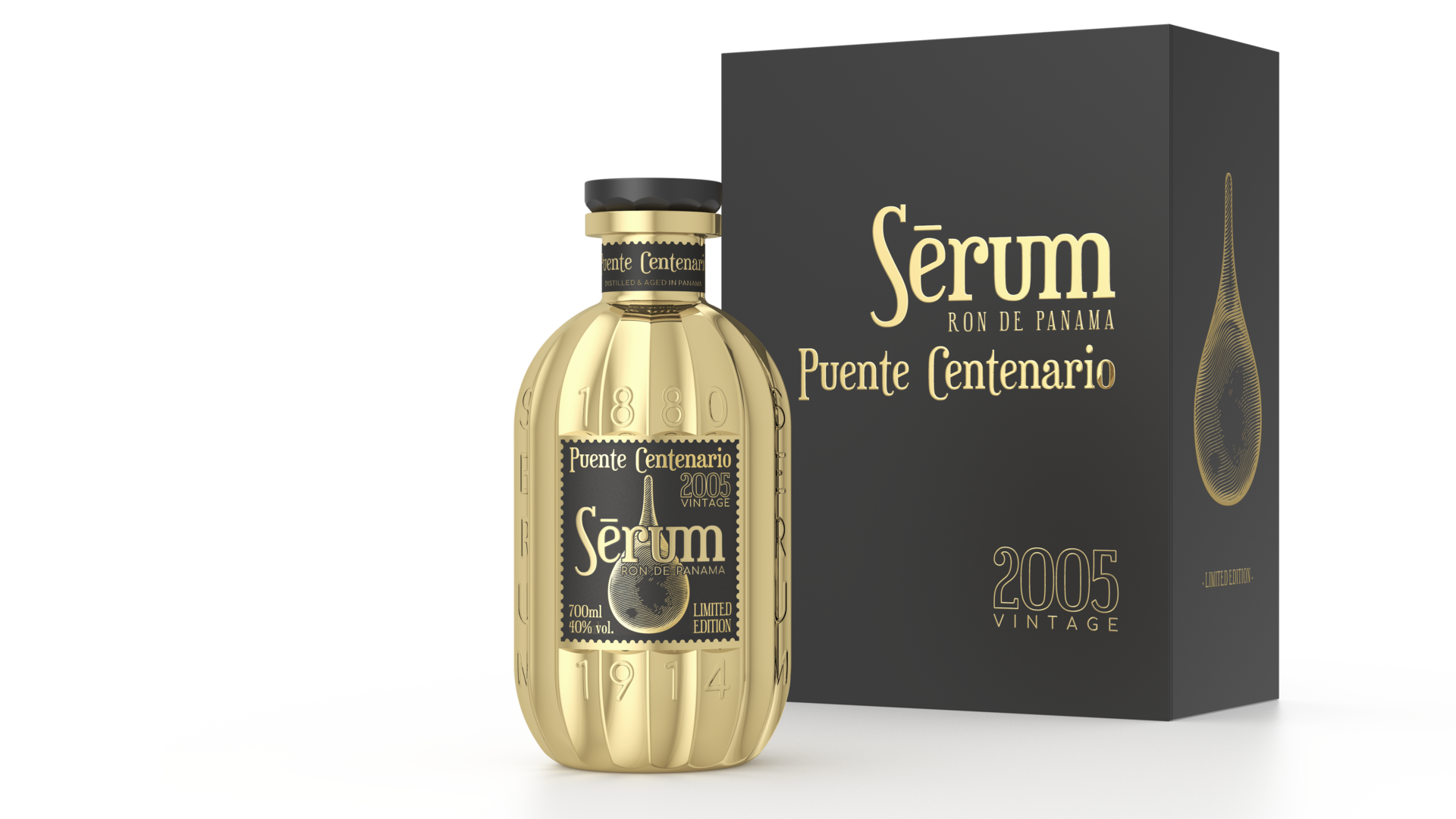 Sérum Puente Centenario 2005 40% 0,7 l (dárkové balení kazeta)