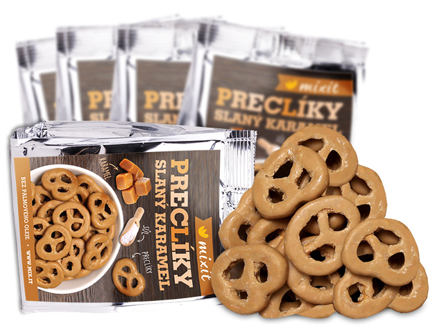 Mixit preclíky do kapsy Slaný karamel 70 g