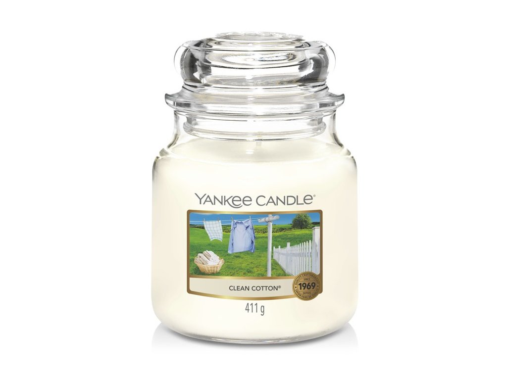 Yankee Candle Clean Cotton 411 g