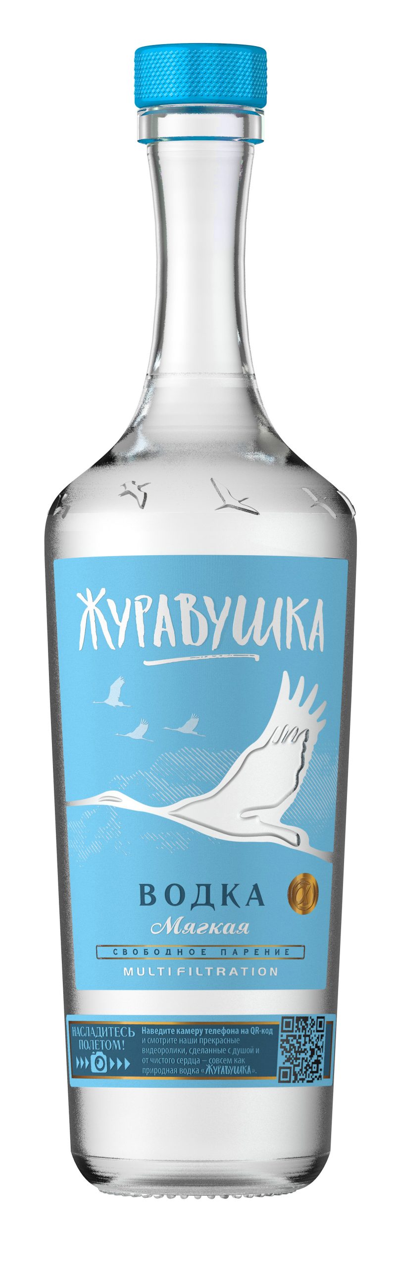 Vodka Zhuravushka - Soft 40% 0,5 l