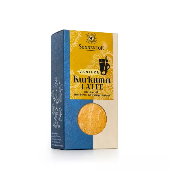 Kurkuma Latte vanilka BIO 60 g BIO SONNENTOR