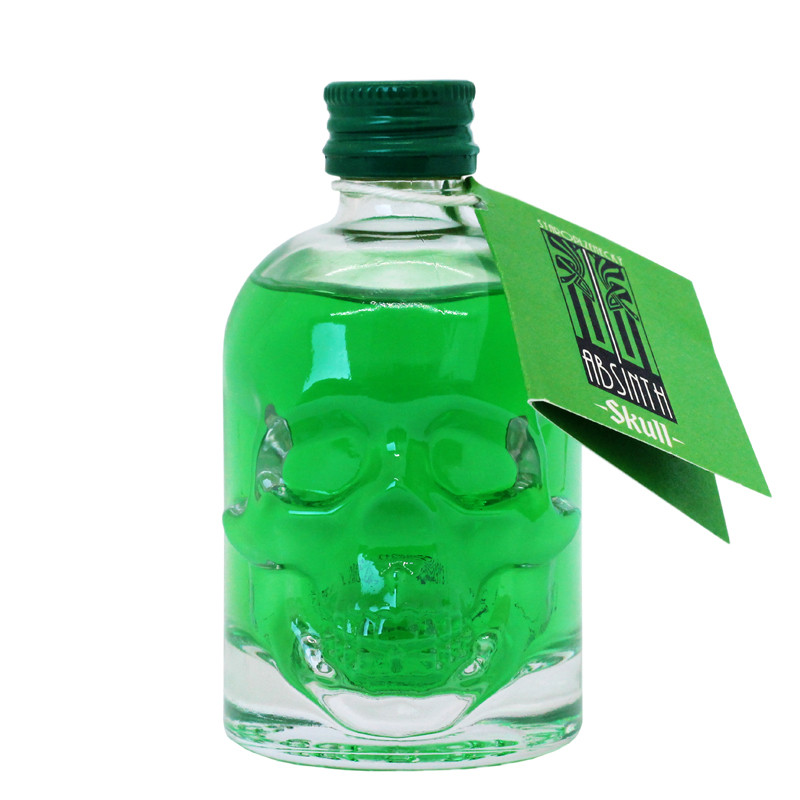 Skull Staroplzenecký Absinth MINI 64% 0,05 l