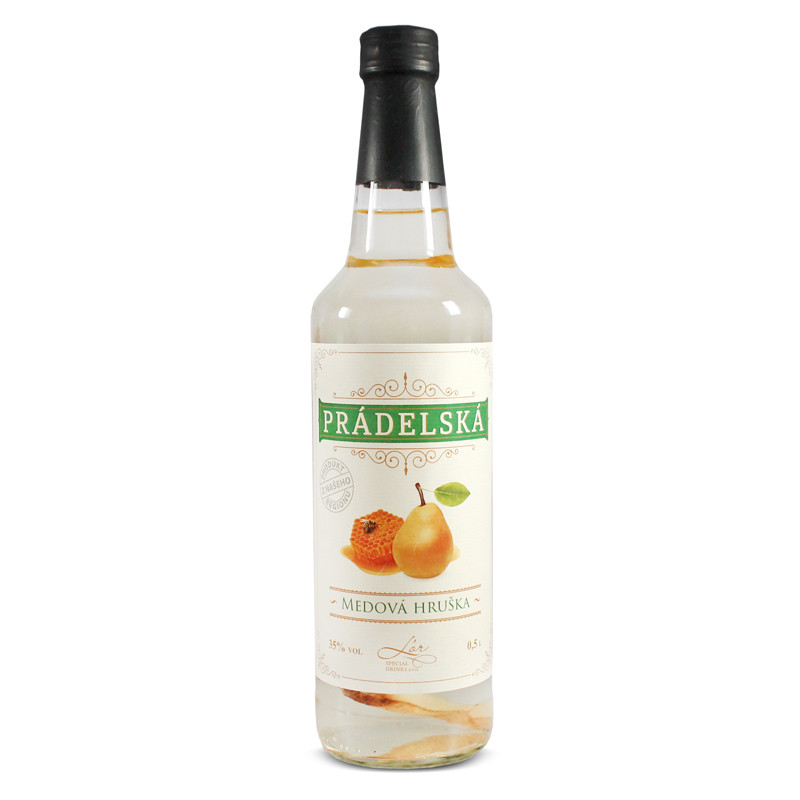 LOR Prádelská Medová Hruška 35% 0,5l