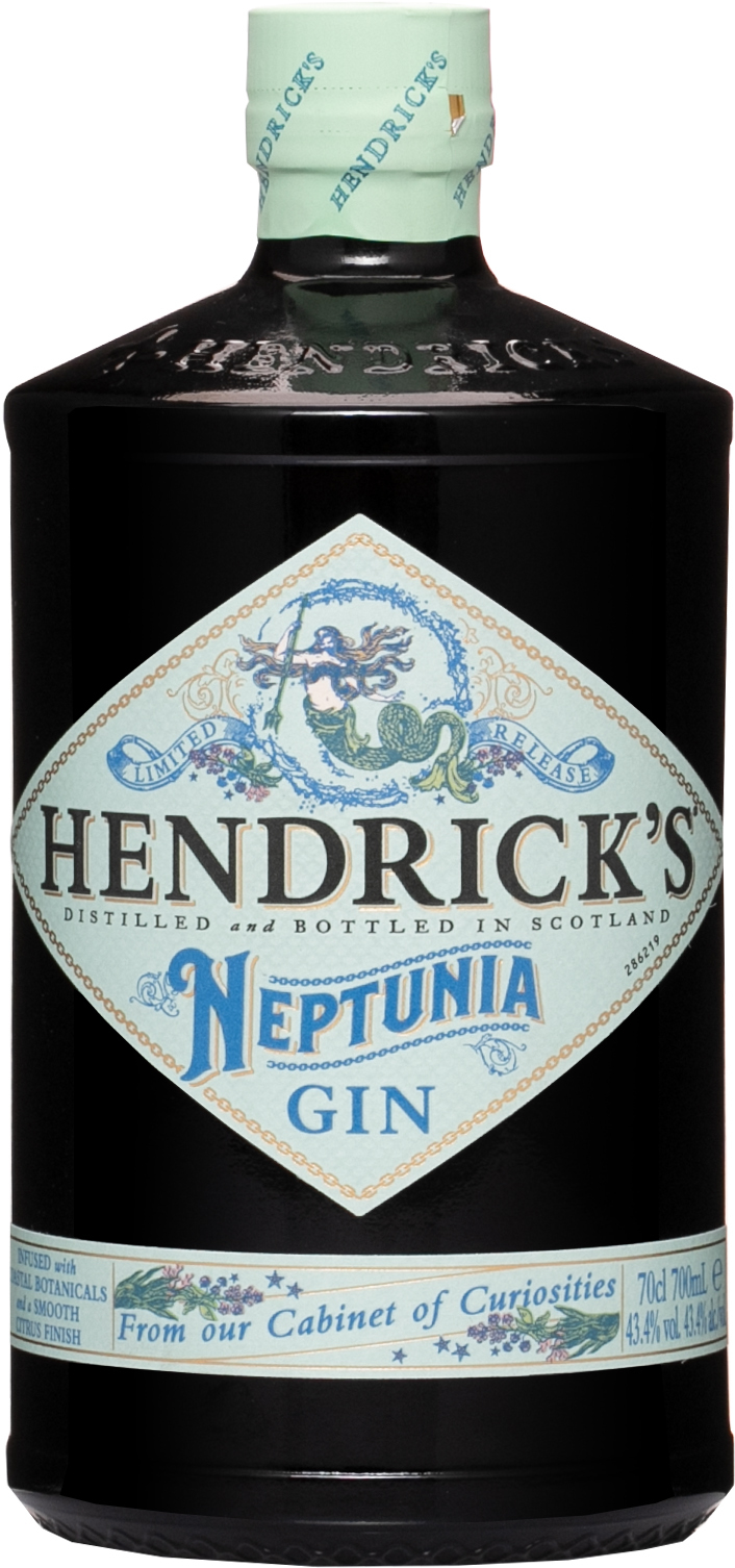 Gin Hendricks Neptunia 43,4% 0,7 l