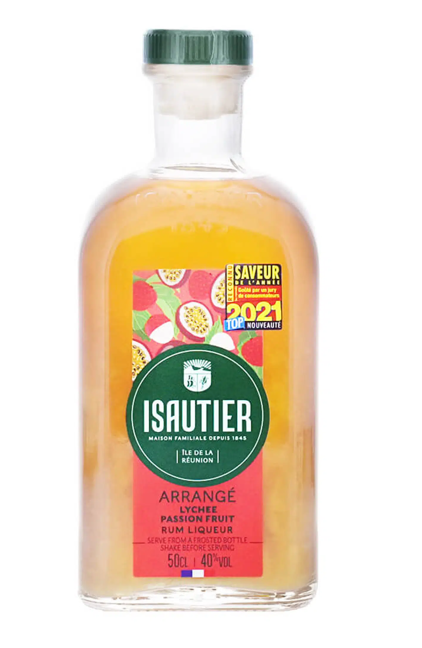 Isautier Arrangé Lychee Passion Fruit 40% 0,5 l