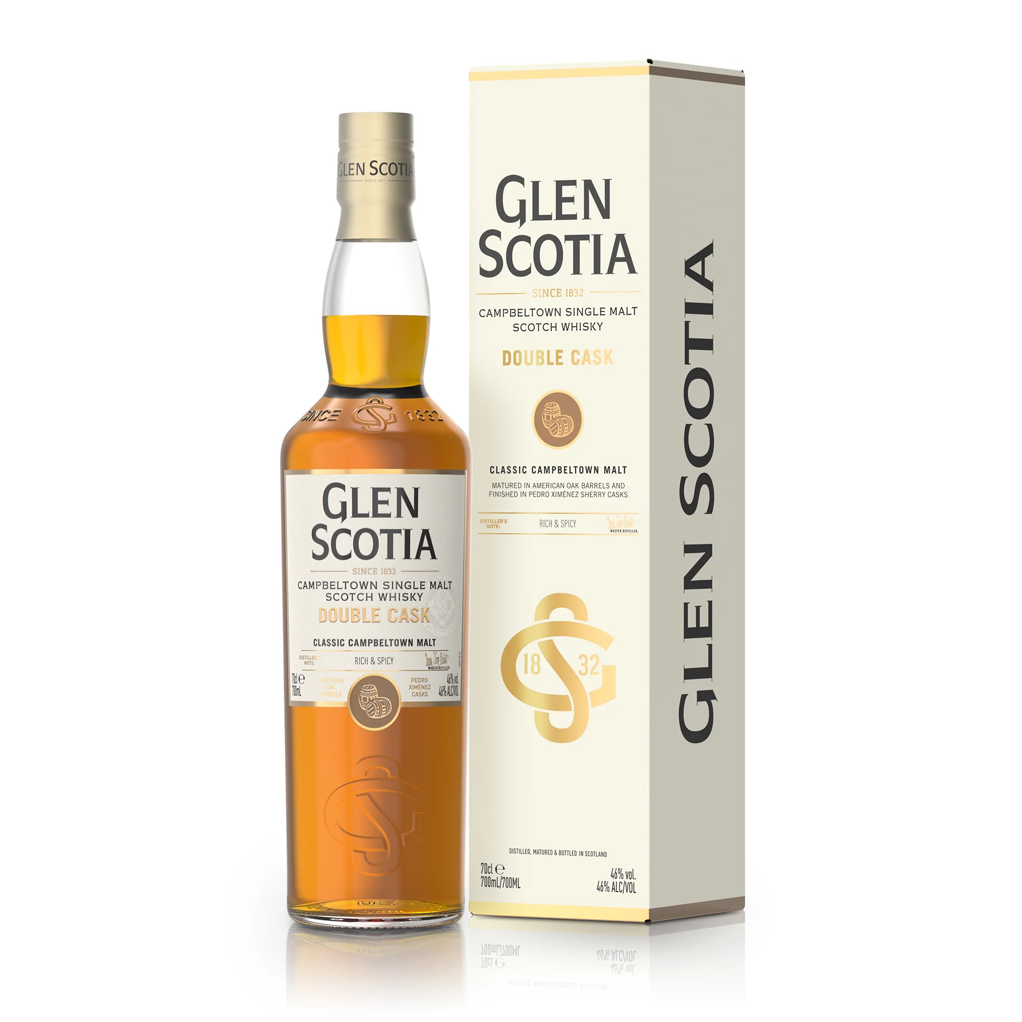 Glen Scotia (whisky) Whisky Glen Scotia Double Cask Rich adn Spicy 46% 0,7 l (karton)