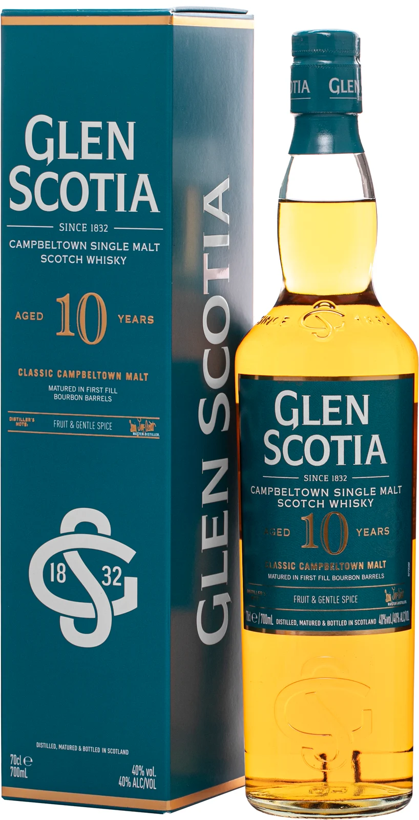 Glen Scotia (whisky) Whisky Glen Scotia 10YO Gruit and Gentle Spice 40% 0,7 l (karton)