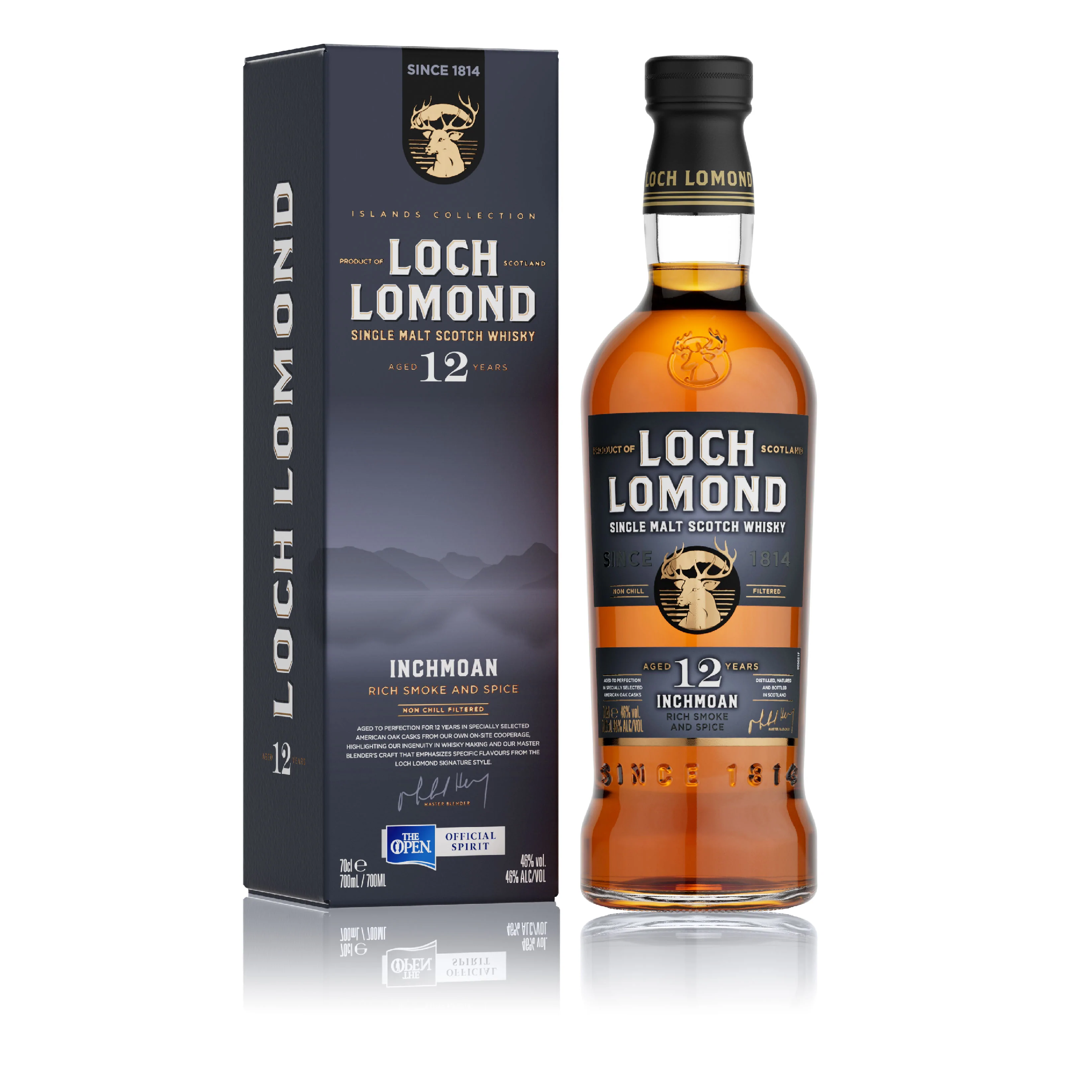 Loch Lomond 12 letá Inchmoan 46% 0,7l (dárkové balení kazeta)