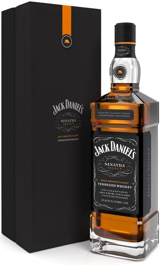 Whiskey Jack Daniels Sinatra 45% 1 l (kazeta)