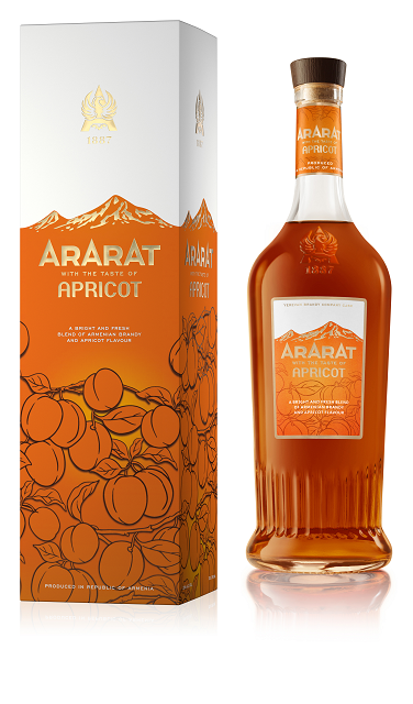 Brandy Ararat Apricot 35% 0,7 l (karton)