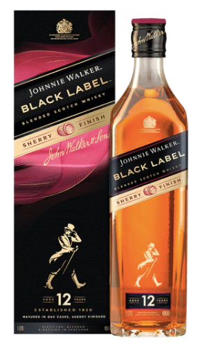 Whisky Johnnie Walker Black Label Sherry Finish 12y 40% 0,7 l (karton)