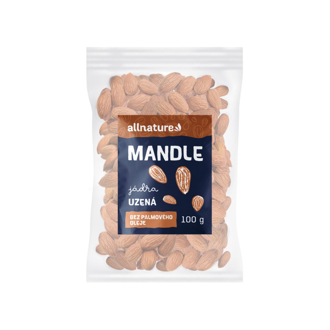 Allnature Mandle uzené 100 g