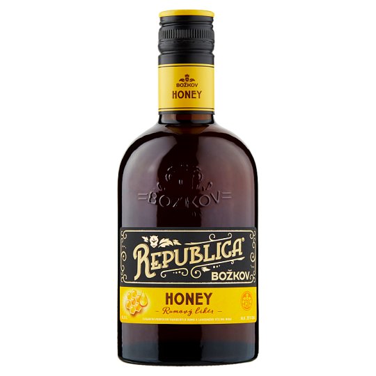 Božkov Republica Honey 35% 0,5l (holá láhev)