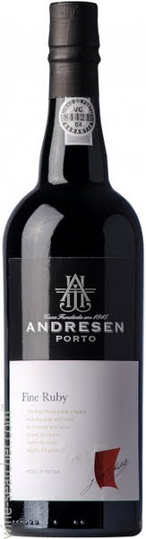 Portské víno J.H. Andresen Fine Ruby Port 20% 0,75l (holá láhev)