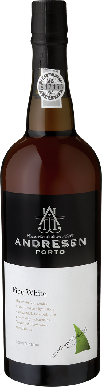 J.H. Andresen Fine White Port 20% 0,75 l (holá láhev)