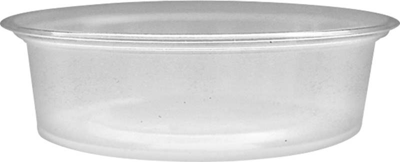 Dresinková miska průhledná 50 ml (PP) [50 ks] (74805)