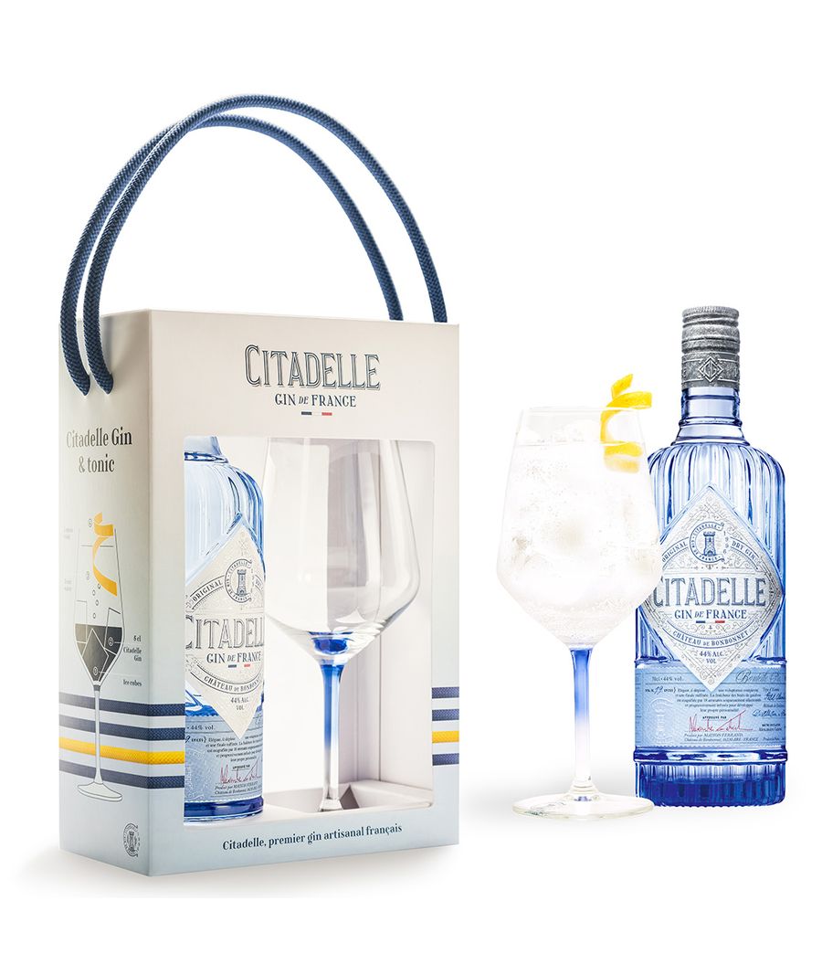 Citadelle gin 44% 0,7 l (dárkové balení 1 sklenice)