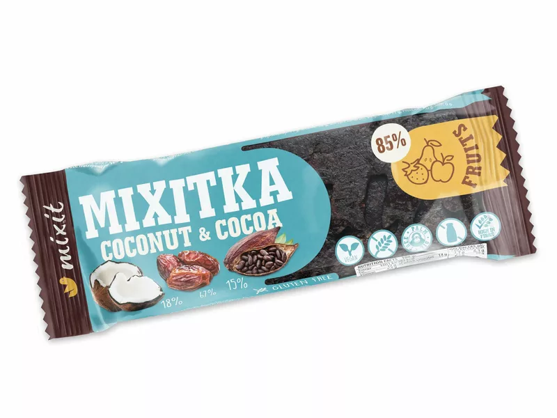 Mixit Mixitka BEZ LEPKU Kokos + Kakao 45 g