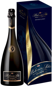 Bohemia Sekt Prestige Demi sec 0,75 l dárkové balení