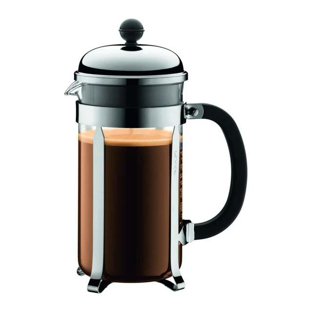 French press Bodum CHAMBORD (1928-16) - na 8 šálků 1000 ml - chromový