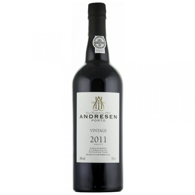 Portské víno J.H. Andresen Vintage 2011 Port 20% 0,75l (holá láhev)