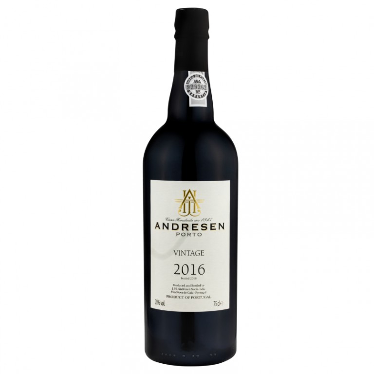 Portské víno J.H. Andresen Vintage 2016 Port 20% 0,75l (holá láhev)