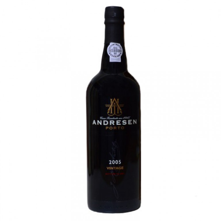 Portské víno J.H. Andresen Vintage 2005 Port 20% 0,75l (holá láhev)