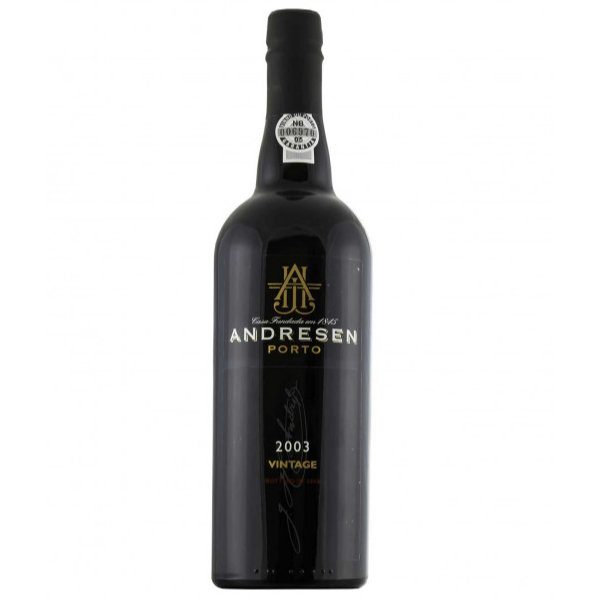 Portské víno J.H. Andresen Vintage 2003 Port 20% 0,75l (holá láhev)