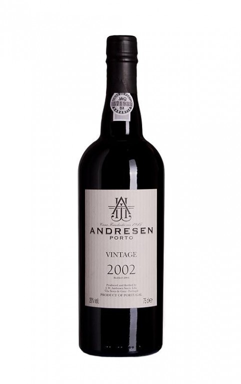 Portské víno J.H. Andresen Vintage 2000 Port 20% 0,75l (holá láhev)