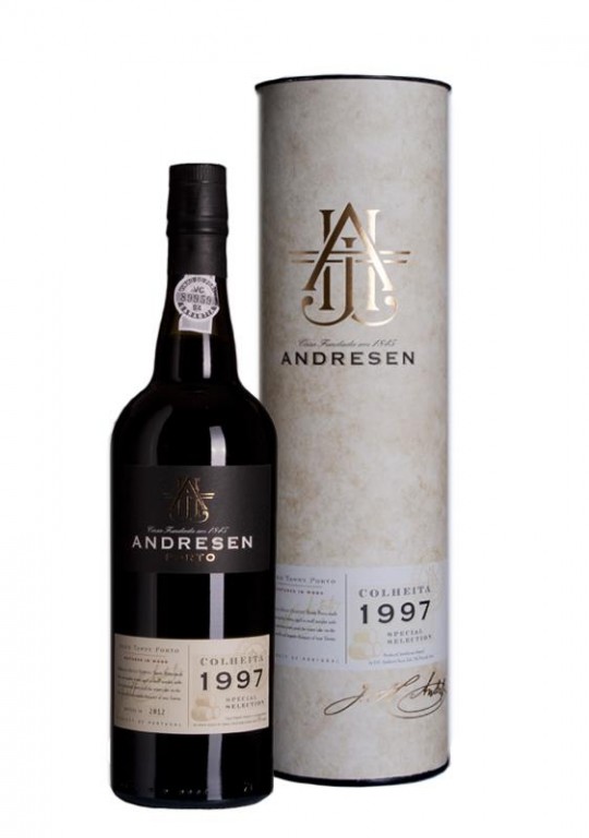 Portské víno J.H. Andresen Colheita 1997 Port v tubě 20% 0,75l