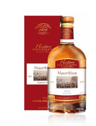 St. Aubin Saint Aubin History Collection - Mauritius 40% 0,7l (karton)
