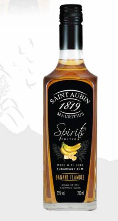Saint Aubin Banane Flambée 35% 0,7 l
