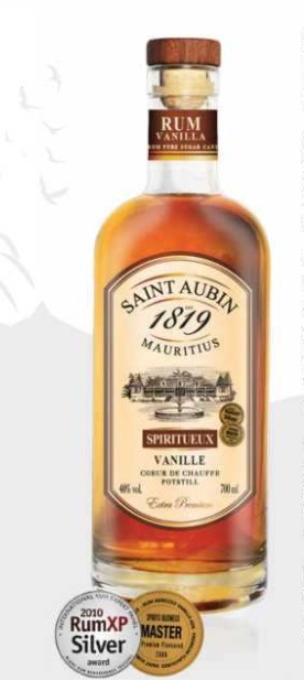 Saint Aubin Extra „ Vanilla ” flavored Mauritian rum 40% vol. 0.70 l