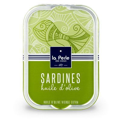 La Perle Francouzké sardinky v extra panenském olivovém oleji 115g